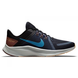 Nike Quest 4 M DA1105-400 scarpa da corsa blu navy
