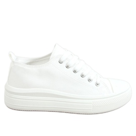 Sneakers da donna bianche PC12P White bianca