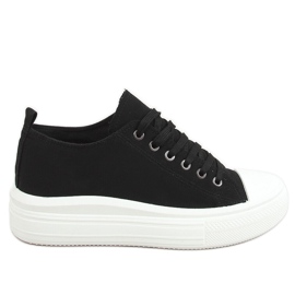 Sneakers nere da donna PC12P Black nero