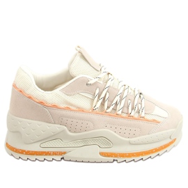 Scarpe sportive beige LA181P Beige