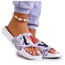 Pantofole Donna Big Star Love Bianco DD274A256
