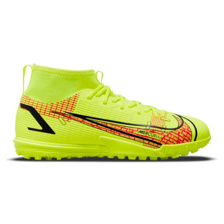 Scarpa da calcio Nike Mercurial Superfly 8 Academy Tf Jr CV0789-760 multicolore gialli