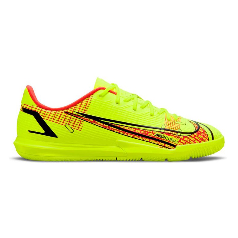 Nike Mercurial Vapor 14 Academy Ic Jr CV0815-760 scarpe da calcio multicolore gialli