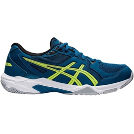 Asics Gel-Rocket 10 M 1071A054 403 scarpe da pallavolo blu blu