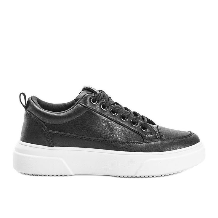 Sneakers nere su una spessa suola Aruba nero