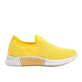 Scarpe sportive slip-on Roxy gialle giallo