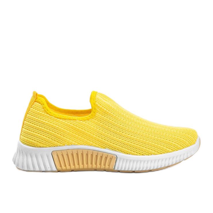 Scarpe sportive slip-on Roxy gialle giallo