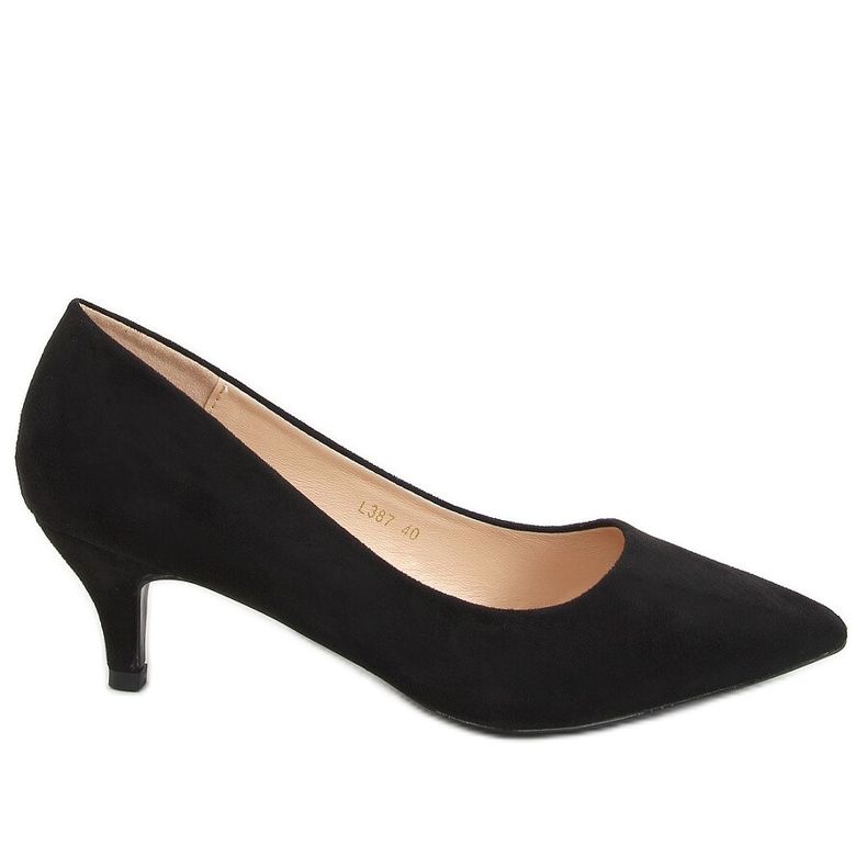 Tacchi alti da donna neri L387 Neri nero