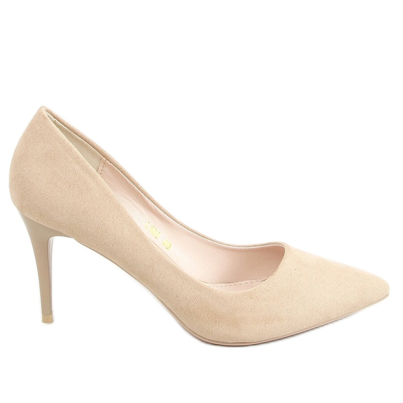 Décolleté su una spilla beige L502 beige