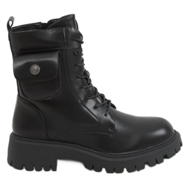 Operai neri con una tasca JJ06P Black nero