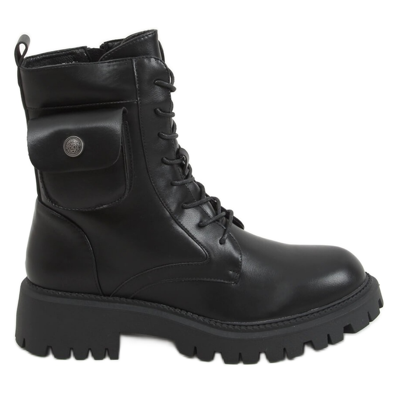 Operai neri con una tasca JJ06P Black nero
