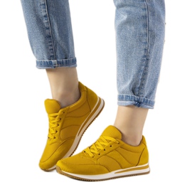 Sneaker senape di Parila giallo