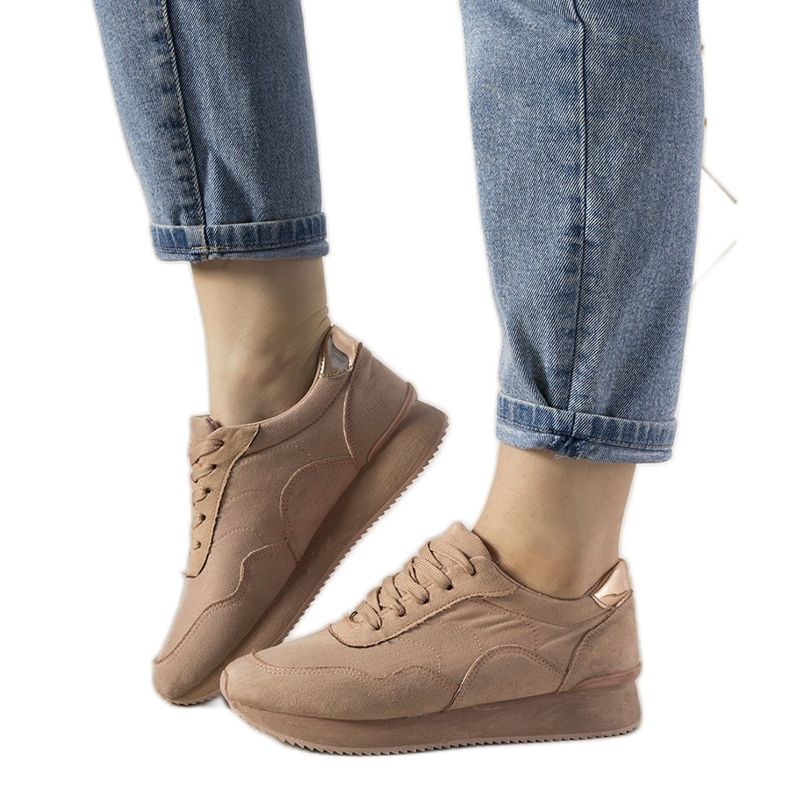 Sneakers rosa Masandra beige