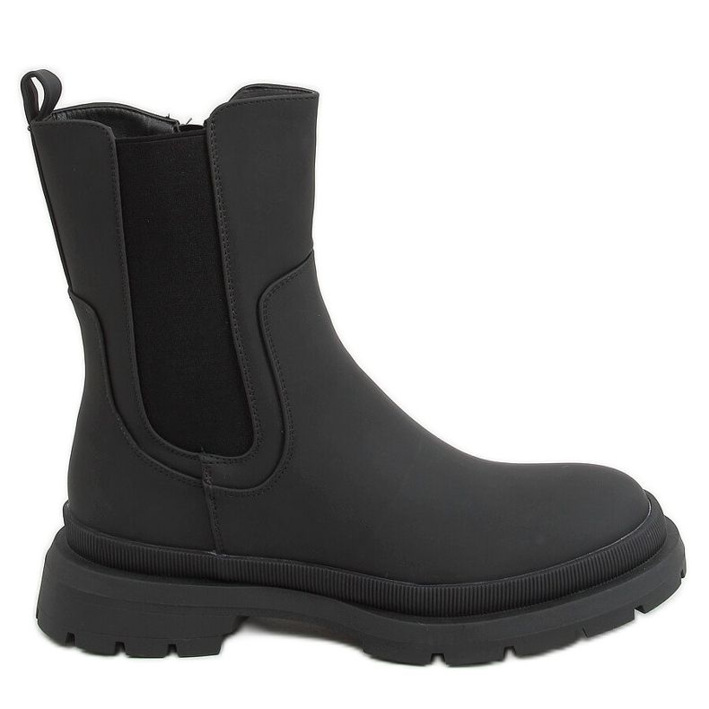 Stivali Jodhpur neri QT26P Nero
