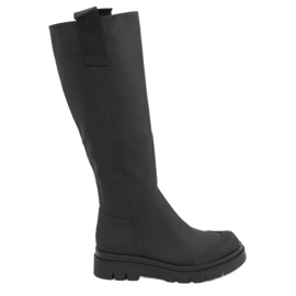 Stivali neri da donna neri QT27P Black nero