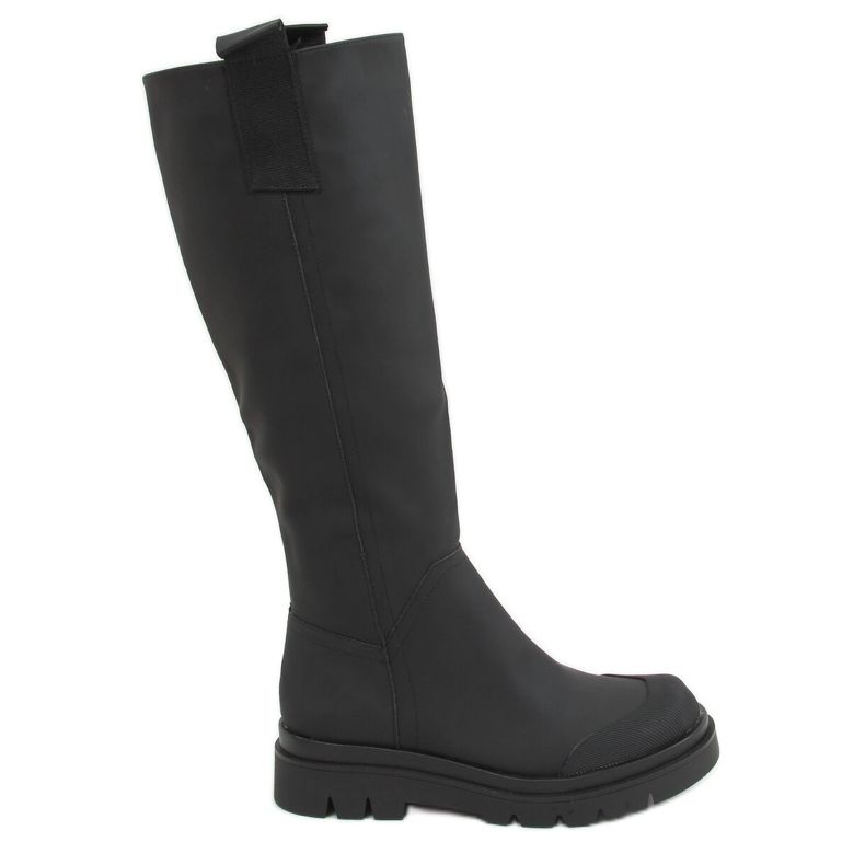 Stivali neri da donna neri QT27P Black nero