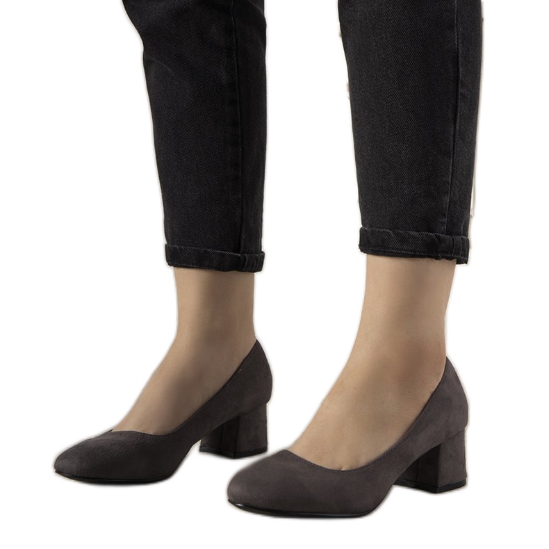 Décolleté grigie su Always post grigio