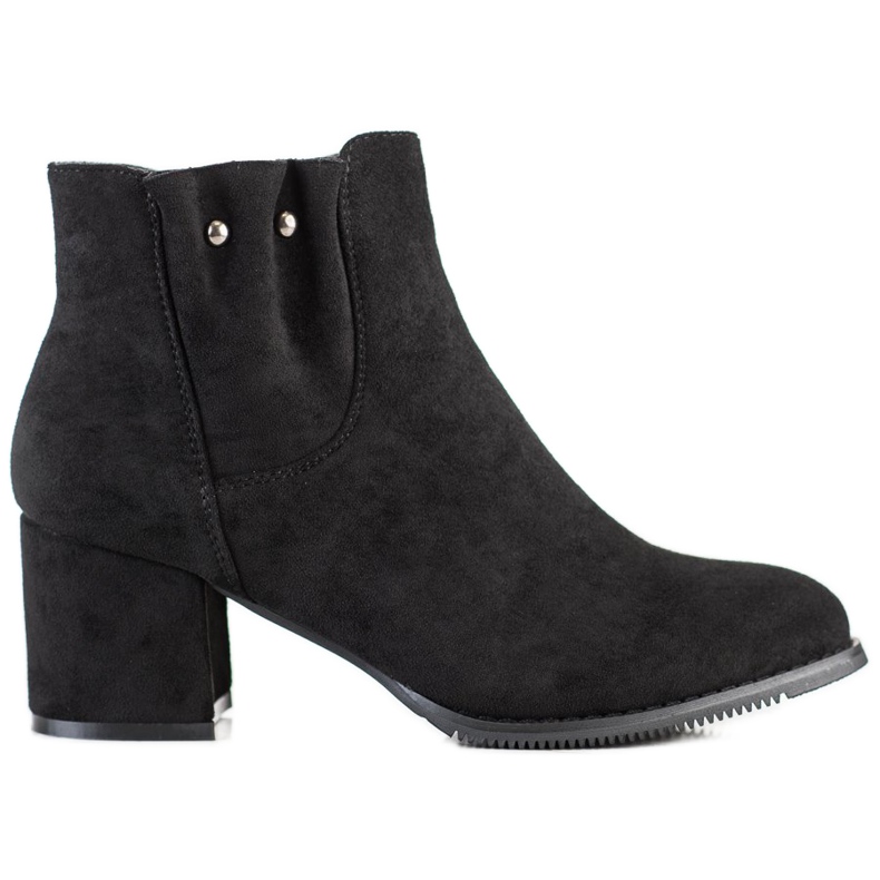 J. Star Stivaletti casual in pelle scamosciata nero