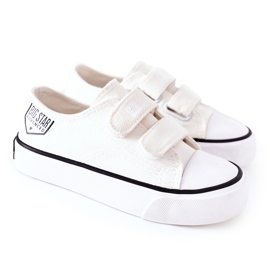 Sneakers Bambini Con Velcro Big Star FF374061 Bianco
