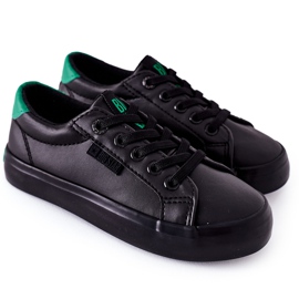 Sneakers in pelle per bambini Big Star DD374147 Nero