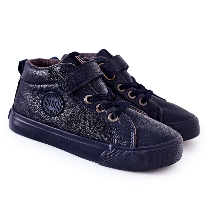 Sneakers alte per bambini Big Star EE374003 Navy Blue