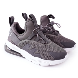 Scarpe Sportive Bambini Sneakers ABCKIDS Grigio