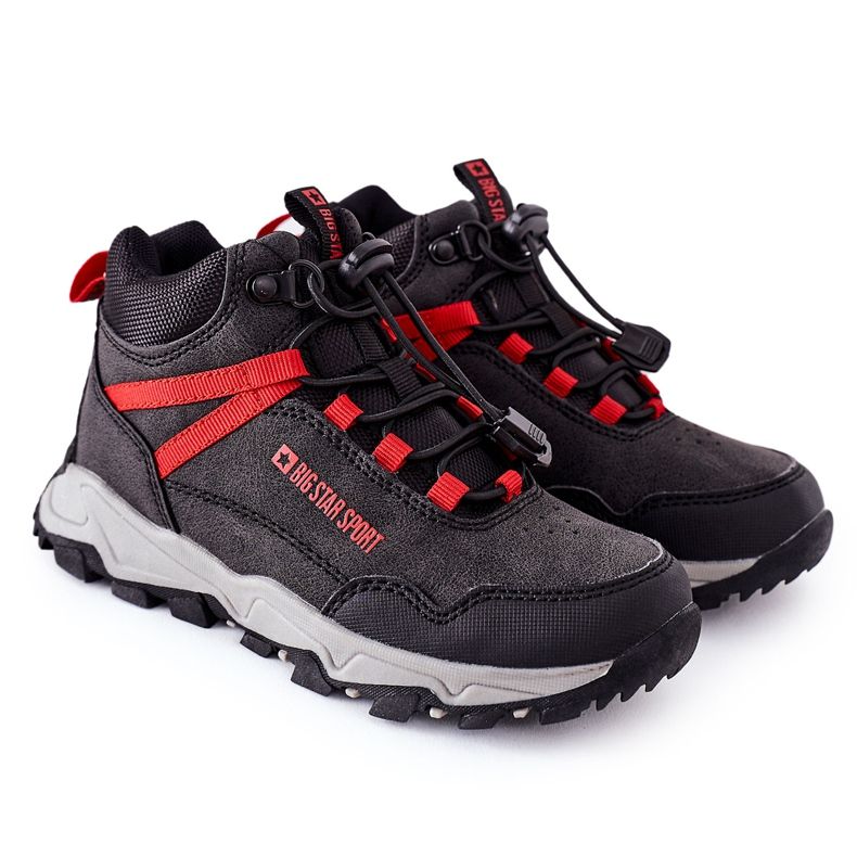 Scarpe da trekking per bambini Big Star GG374046 Nere nero