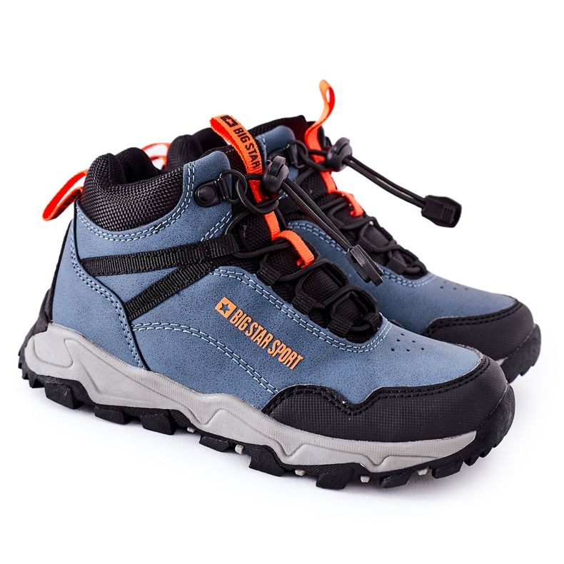 Scarpe da trekking per bambini Big Star GG374048 Navy Blue blu navy