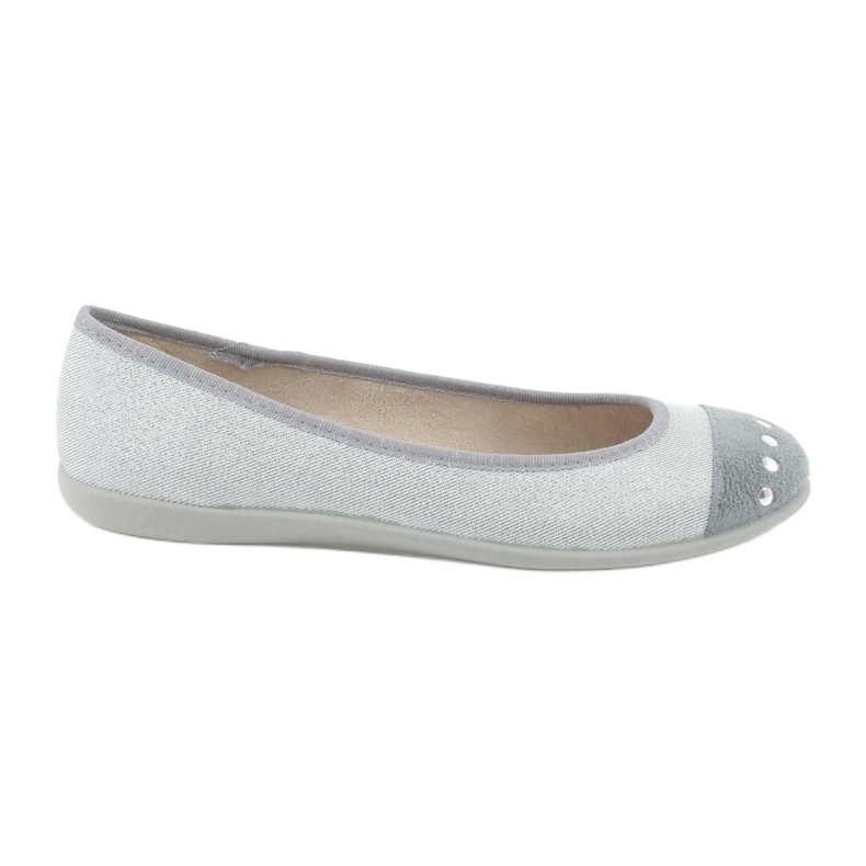 Ballerine giovanili Befado 309Q017 argento d'argento