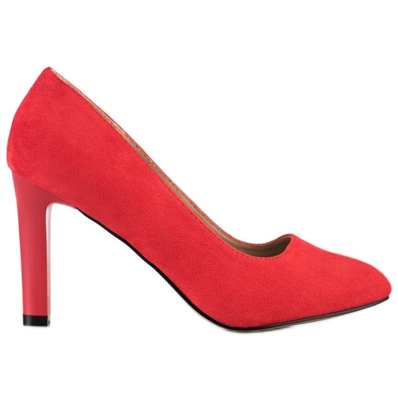 Sabatina Décolleté classiche col tacco alto rosso