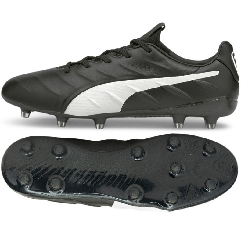 Scarpe da calcio Puma King Platinum 21 FG/AG 106478 01 nero nero