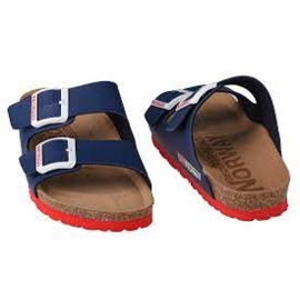 Geographical Norway Sandalias Bios Doble Hebilla infradito W GNW20417-12 blu