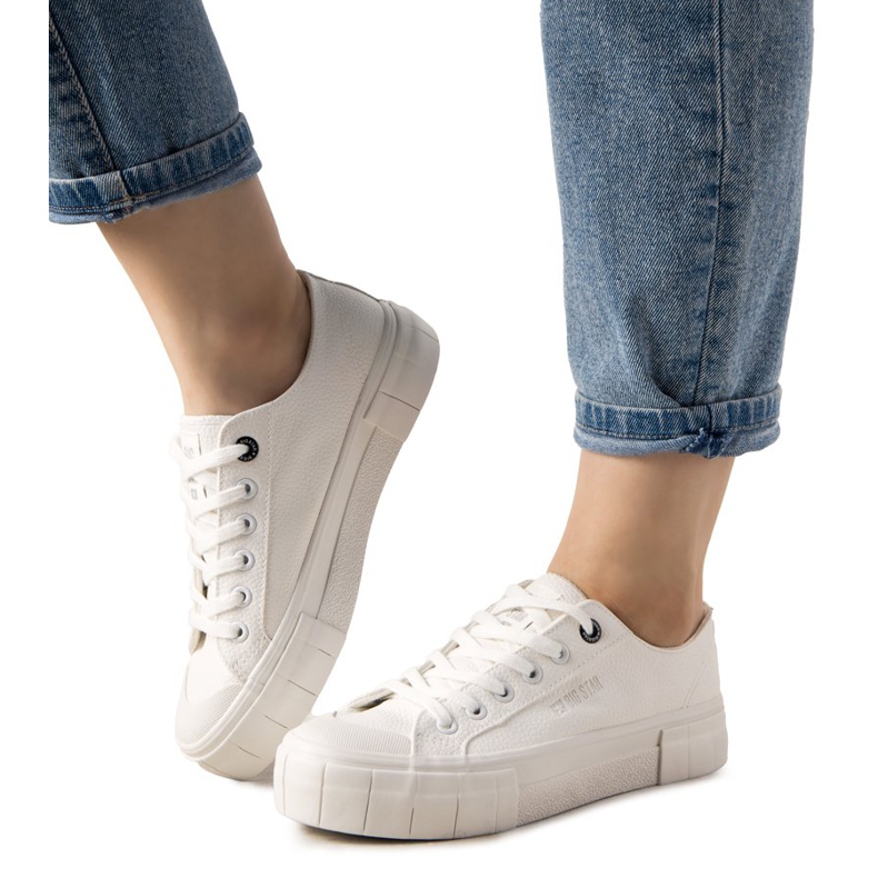 Sneakers Gooby da donna bianche Big Star bianca