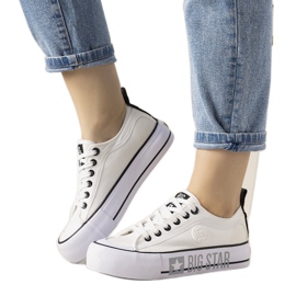 Sneakers da donna Big Star bianche Alexa bianco