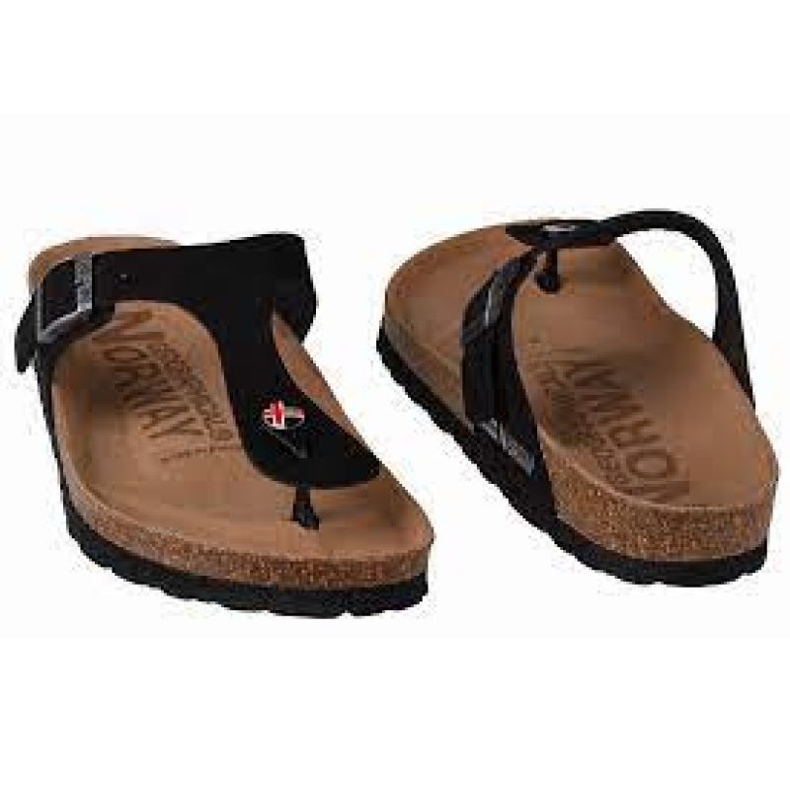 Infradito Geographical Norway Sandalias Esclavas Bios W GNW20408-01 nero