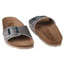Ciabatte Geographical Norway Sandalias Bios Pala Hebilla W GNW20410-26 argento