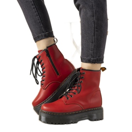 Stivali da donna rossi Madeline rosso
