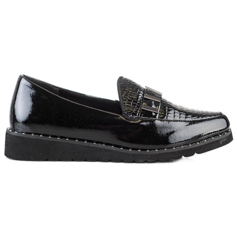 Filippo Scarpe in pelle alla moda nero
