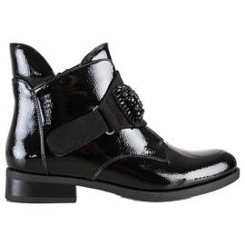 S. BARSKI Stivali eleganti S.BARSKI nero