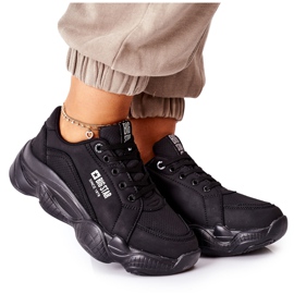 Scarpe sportive da donna Memory Foam Big Star II274356 Nero