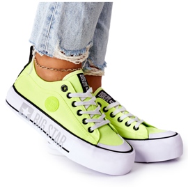 Sneakers On The Big Star II274022 Giallo neon platform