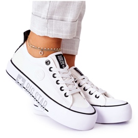 Sneakers On The Big Star II274021 Platform Bianco