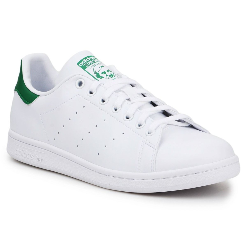 Adidas Stan Smith M FX5502 scarpe bianca verde