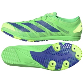 Scarpe chiodate Adidas Adizero Xcs FZ2481 verde