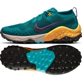 Nike Wildhorse 7 M CZ1856 300 scarpa da corsa verde