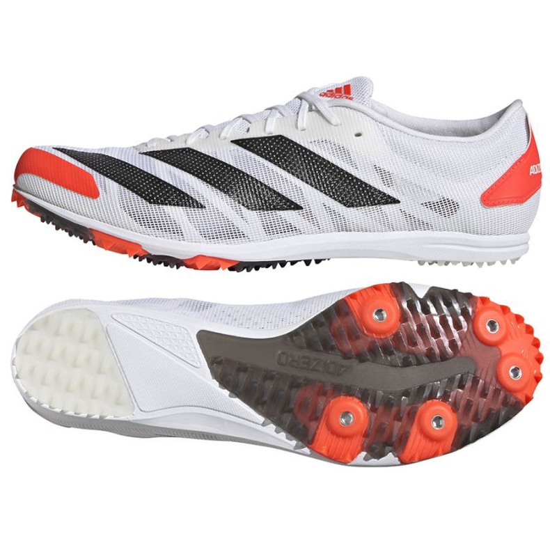 Scarpe chiodate Adidas Adizero Xcs FY4089 bianca