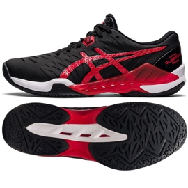 Scarpe da pallamano Asics Blast Ff 2 M 1071A044 002 nero nero