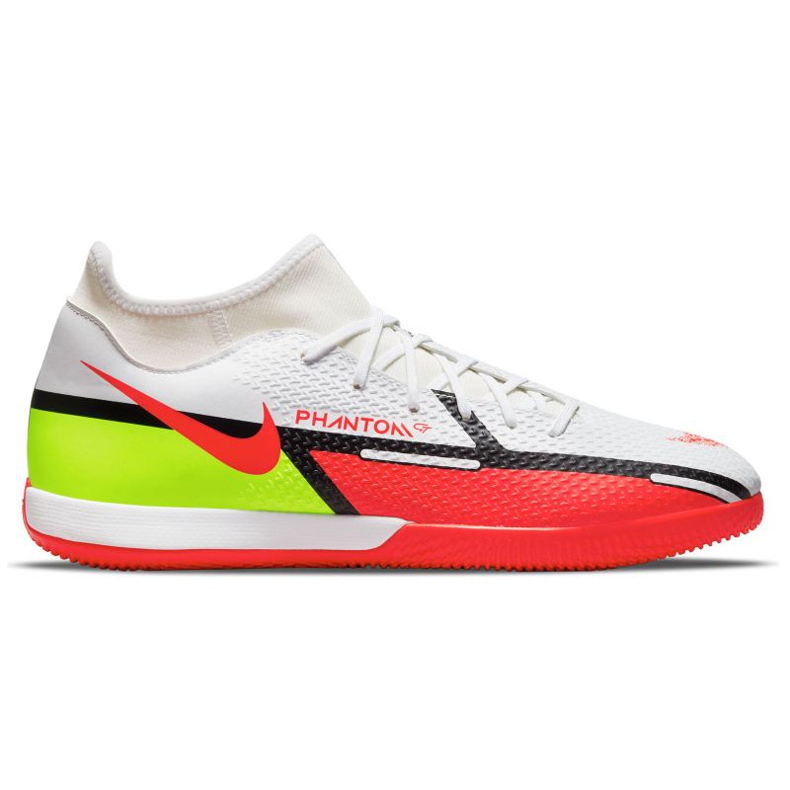 Nike Phantom GT2 Academy Df Ic M DC0800-167 scarpe da calcio bianco, bianco, multicolore bianca