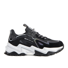 Big Star sneakers Tiger nere da uomo nero