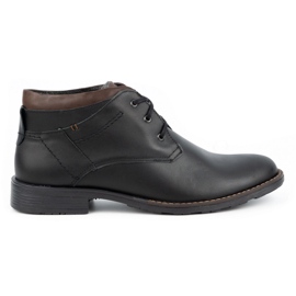 Polbut Scarpe termiche da uomo nere J38S nero